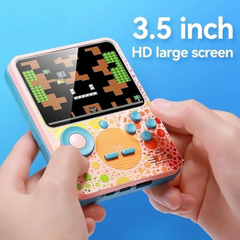 G6 Video Game for Kids and Adults 666 Blue in 1 Retro Game Box with 3.5 in Display & A Power Bank Feature of 6000 mah Battery for 2 Player, Can Play On TV, Games Like Contra, Tank Etc.