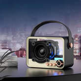 Retro Punk Style Transparent Bluetooth Speaker QD