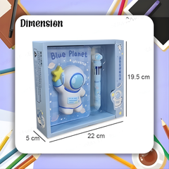 Squishy Notebook Set with a 10-Color Pen