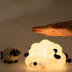 Cute Silicone Sheep Night Lamp