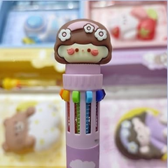 Squishy Notebook Set with a 10-Color Pen