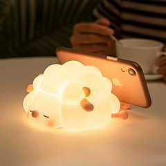 Cute Silicone Sheep Night Lamp