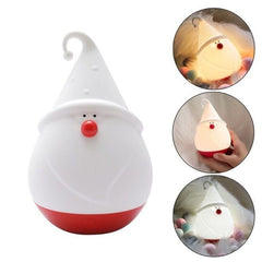 Cute Santa Soft Lamp | Silicone Lamp | Christmas Gifts