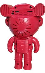 Astronaut Galaxy Projector Night Light, 360° Rotating Nebula Star Projector with Remote Control, Timer and Adjustable Head, LED Space Lamp with Built-in Speaker for Kids' Bedroom, Gaming Room