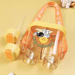 Kids Water Bottle With Spill Proof Straw
