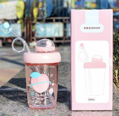 Tumblers with Lids and Straws