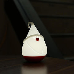 Cute Santa Soft Lamp | Silicone Lamp | Christmas Gifts