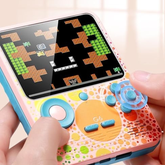 G6 Video Game for Kids and Adults 666 Blue in 1 Retro Game Box with 3.5 in Display & A Power Bank Feature of 6000 mah Battery for 2 Player, Can Play On TV, Games Like Contra, Tank Etc.