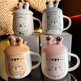 Ceramic Mugs With Cat Legs