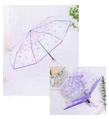 Flower Print Umbrella