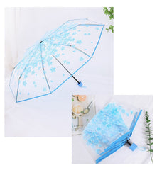 Flower Print Umbrella