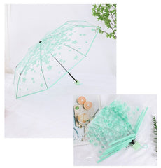 Flower Print Umbrella
