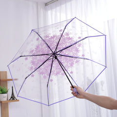 Flower Print Umbrella
