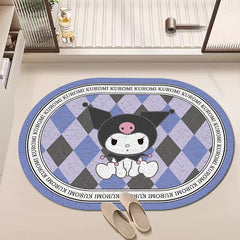 Kuromi Cartoon Door Mat