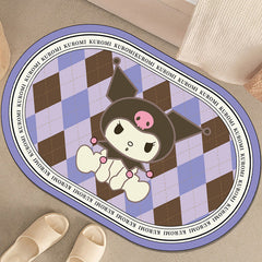 Kuromi Cartoon Door Mat