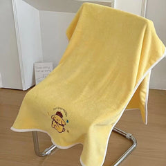 Domdompurin Sanrio Kuromi Bath Towel