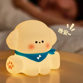 Cute Puppy Silicone Lamp