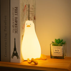 Lazy Duck Silicone Night Light