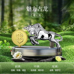 Solar Bull Aroma Car Showpiece