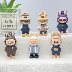 Labubu Action Figure (Pack of 6)