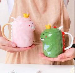 Happy, Cute & Colourful Dinosaur