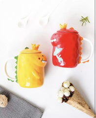 Happy, Cute & Colourful Dinosaur