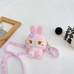 Bear Silicone Sling Bag