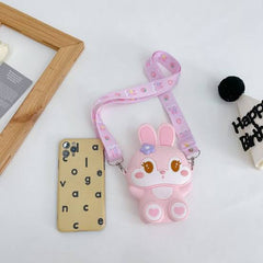 Bear Silicone Sling Bag