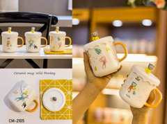 Ceramic Mug Wild Monkey