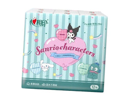 Sanrio Printed Pocket Tissue Paper (pack of 12)