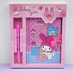 Kuromi Dairy with pen set