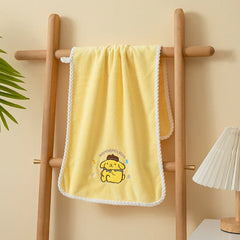 Domdompurin Sanrio Kuromi Bath Towel