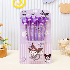 Kuromi Pencil with eraser set