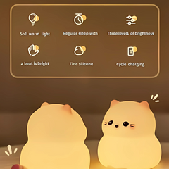 Guardian Kitty Silicone Lamp