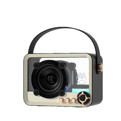 Retro Punk Style Transparent Bluetooth Speaker QD