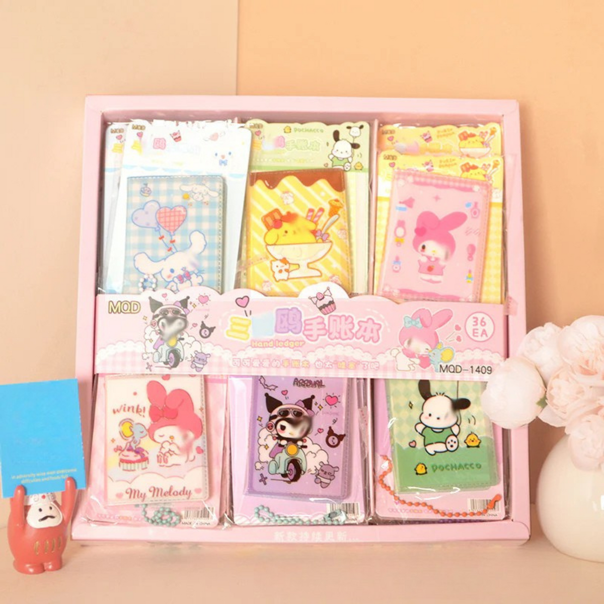 Sanrio Kuromi Kawaii Mini Handbook (Pack of 6)