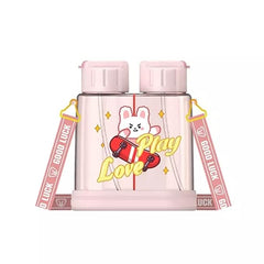 Kids Water Bottle With Spill Proof Straw