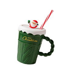 Christmas Special Cup With Lid and Straw | Christmas Special Gifts | Gifts For Christmas