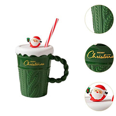 Christmas Special Cup With Lid and Straw | Christmas Special Gifts | Gifts For Christmas