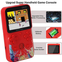 Advance G620 Retro Handheld Game Console, 3.0-inch LCD Display, 500-in-1 Games, USB Rechargeable