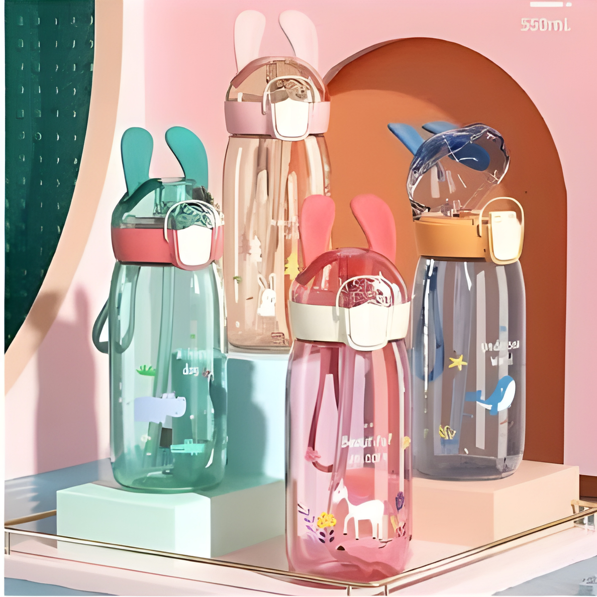 Bunny Kids Water Bottle