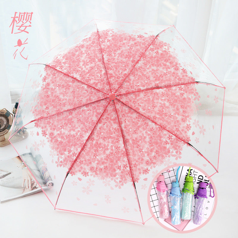 Flower Print Umbrella
