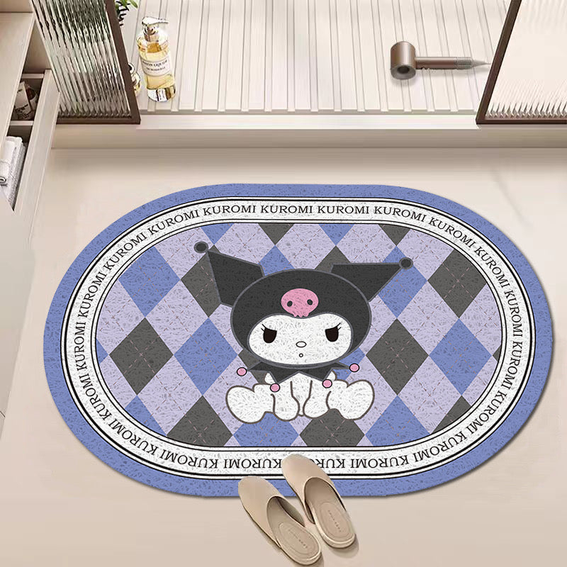 Kuromi Cartoon Door Mat