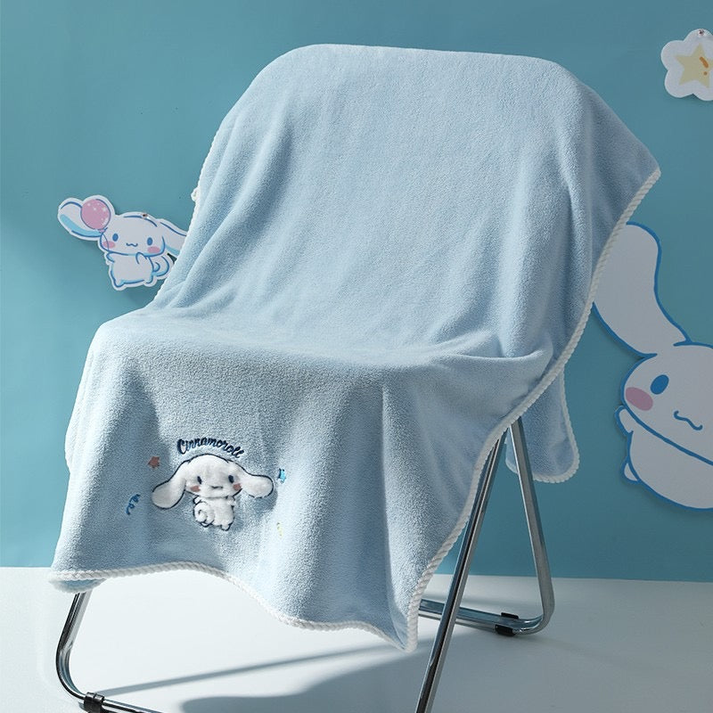 Cinnamoroll Sanrio Kuromi Bath Towel