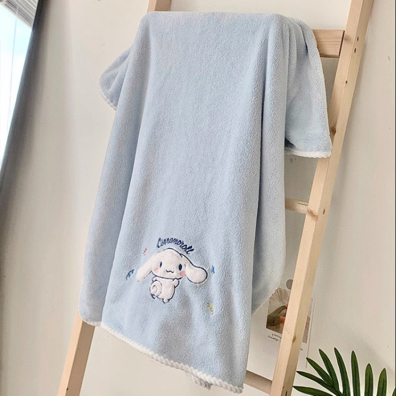 Cinnamoroll Sanrio Kuromi Bath Towel