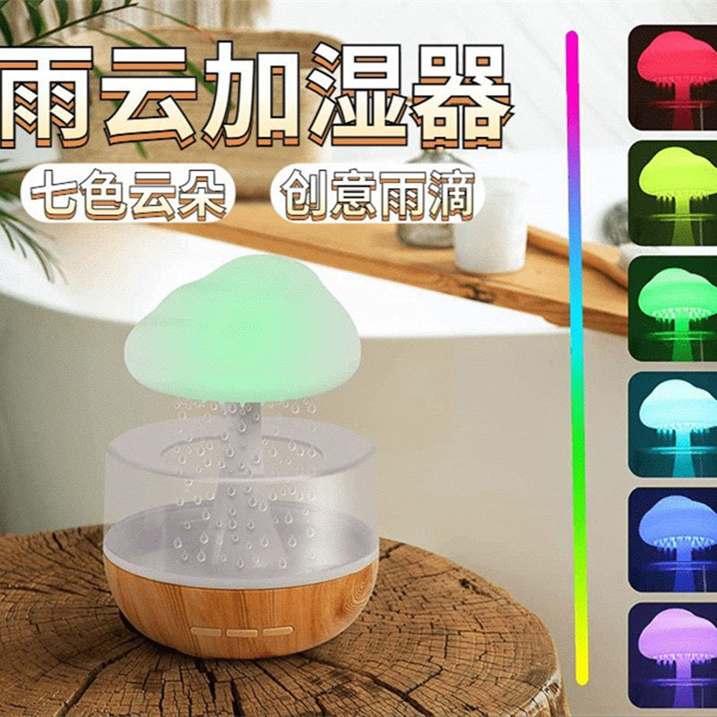 Mushroom Rain Cloud Lamp
