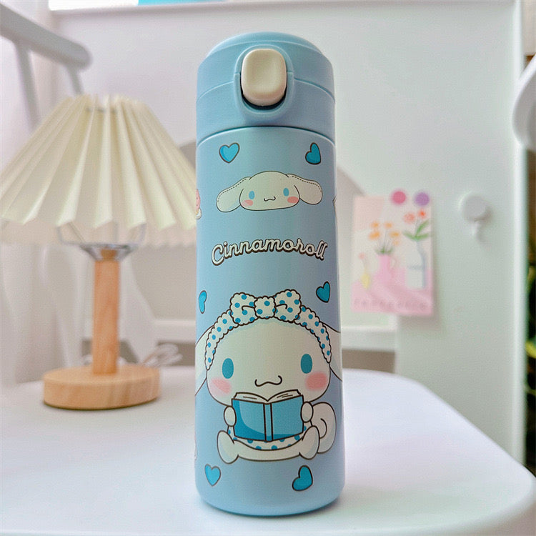 Cinamoroll Steel Water Bottle