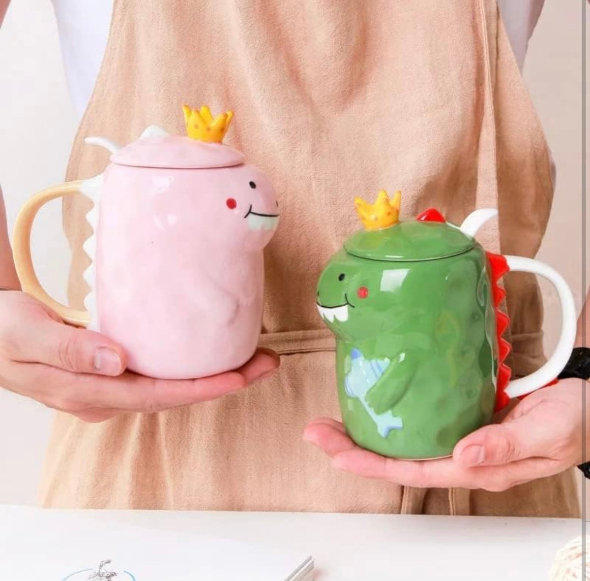 Happy, Cute & Colourful Dinosaur