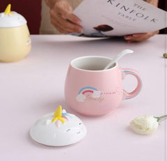 Ceramic Mug: Lovely Unicorn
