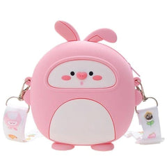 Children's Cartoon Bunny Crossbody Bag